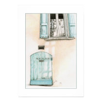 Small Blue Door Poster posters