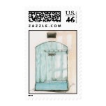 Small Blue Door Stamp