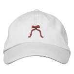 Small Bow Embroidered Baseball Cap