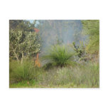 Small Bushfire In Candlewood At Western Australia Postcard