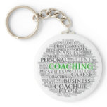 Small Button Coaching Keychain #1 keychains