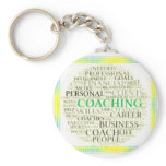 Small Button Coaching Keychain #11 keychains