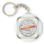 Small Button Coaching Keychain #12 keychains
