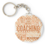 Small Button Coaching Keychain #8 keychains