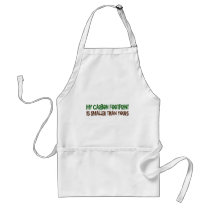Small Carbon Footprint aprons by worldsfair Small Carbon Footprint aprons