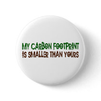 Small Carbon Footprint buttons by worldsfair Small Carbon Footprint buttons