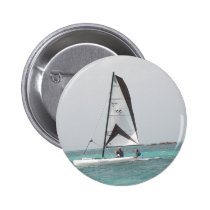 Small Catamaran Sailboat Pin buttons