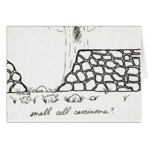 Small Cell Carcinoma card by bio_muse Small Cell Carcinoma card