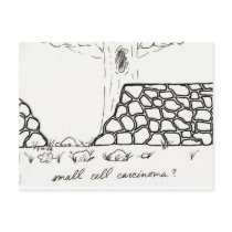 Small Cell Carcinoma postcard