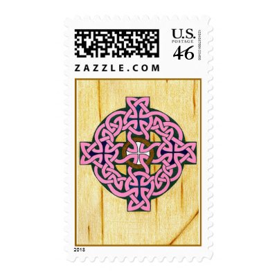 Small Celtic Cross stamp by haidabeaver