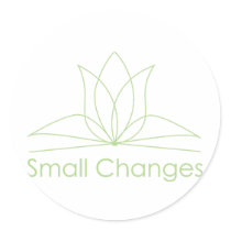Small Changes Sticker