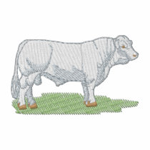 Small Charolais embroidered shirts by ZazzleEmbroidery Small Charolais embroidered shirts