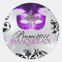 Small - Classy Masquerade Sticker