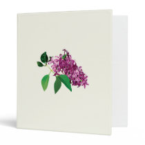 Small Cluster of Pink Lilacs binders