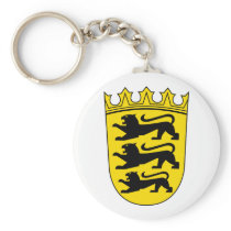 Small coat of arms of Baden-Wuerttemberg Key Chain