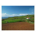 Small cottage and pastures photo art