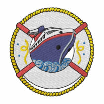 Small Cruise Ship embroidered shirts by ZazzleEmbroidery Small Cruise Ship embroidered shirts
