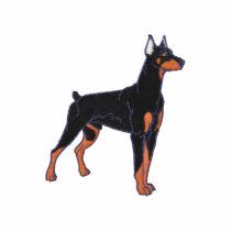 Small Doberman embroidered shirts by ZazzleEmbroidery Small Doberman embroidered shirts