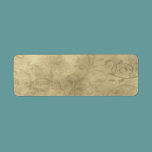 Small Elegant Papyrus Apothecary Label labels
