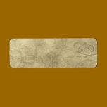 Small Elegant Papyrus Apothecary Label labels