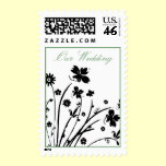 Small Flowers Our Wedding - Customized stamps