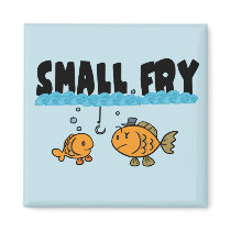 Small Fry Fridge Magnet