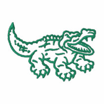 Small Gator Outline embroidered shirts by ZazzleEmbroidery Small Gator Outline embroidered shirts