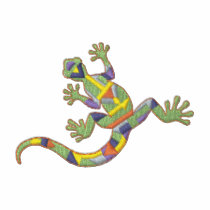 Small Gecko embroidered shirts by ZazzleEmbroidery Small Gecko embroidered shirts