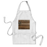 Small glass on wooden brown fishing dock planks aprons