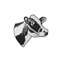 Small Holstein Head embroidered shirts by ZazzleEmbroidery Small Holstein Head embroidered shirts