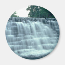 Small hydro-electric dam fridge magnets