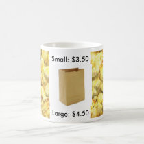 Small & Large bag of popcorn - UMANPOWERED mugs