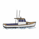 Small Lobster Boat embroidered shirts by ZazzleEmbroidery Small Lobster Boat embroidered shirts