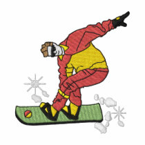 Small Male Snowboarder embroidered shirts by ZazzleEmbroidery Small Male Snowboarder embroidered shirts
