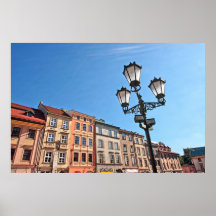 Small Market Square, Krakow, Poland Poster