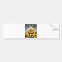 Small memento of the Abelhinha Bumper Sticker