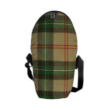 Small Messenger Bag Saskatchewan Tartan