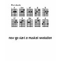 Small now go start a musical revolution T womens t-shirts