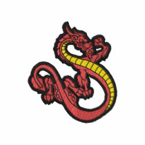 Small Oriental Dragon embroidered shirts