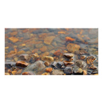 Small Pebbles in the Water Photo Cards