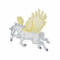 Small Pegasus embroidered shirts by ZazzleEmbroidery Small Pegasus embroidered shirts