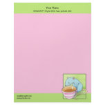 Small Pleasures pink Letterhead