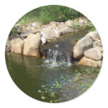 Small Pond and Waterfall Sticker