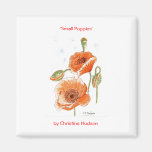 'Small Poppies' Magnet