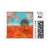 Small Postage Stamps I Will Revere Painting