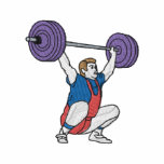Small Powerlifter embroidered shirts