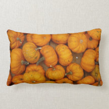 Small Pumpkins Throw Pillows