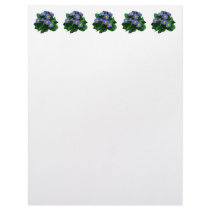 Small Purple Primroses letterhead