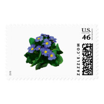 Small Purple Primroses postage