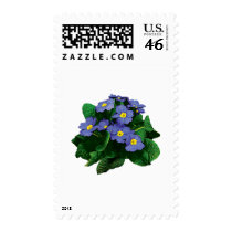 Small Purple Primroses postage